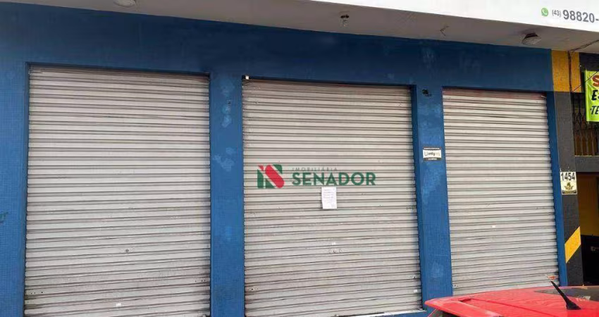 Salão para alugar, 125 m² por R$ 3.000,00/mês - Centro - Londrina/PR