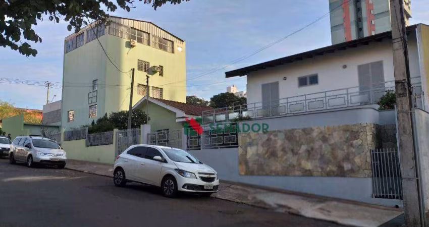 Esquina contendo 1 Prédio de 3 andares e 2 casas sendo 1 com sobrado à venda, 704 m² por R$ 1.990.000 - Centro - Londrina/PR