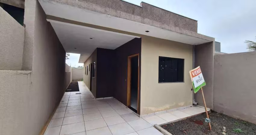 Casa à venda em rolândia, jardim água verde, com 3 quartos, com 69.96 m²
