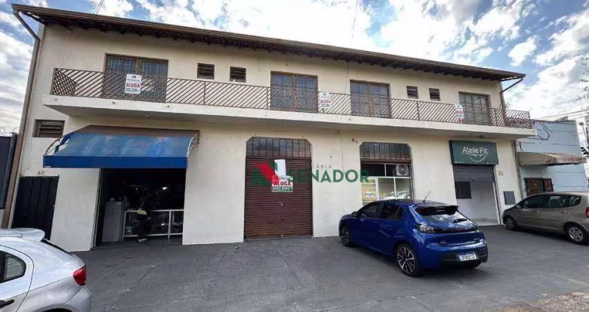 Sala para alugar, 50 m² por r$ 900,00/mês - bancários - londrina/pr