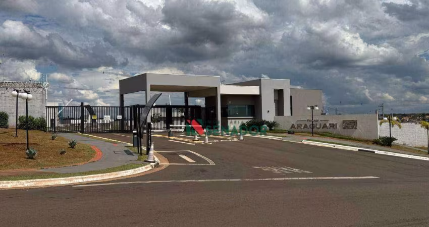 Terreno à venda, 256 m² por R$ 295.000,00 - Condomínio Parque Tauá - Araguarí - Londrina/PR
