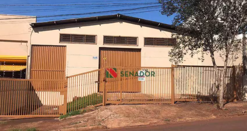 Barracão para alugar, 363 m² por r$ 4.300,00/mês - jardim dos alpes i - londrina/pr