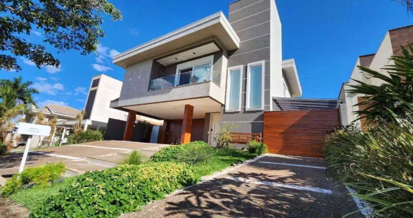 Casa à venda em londrina, sun lake residence, com 3 suítes, com 374 m², sun lake