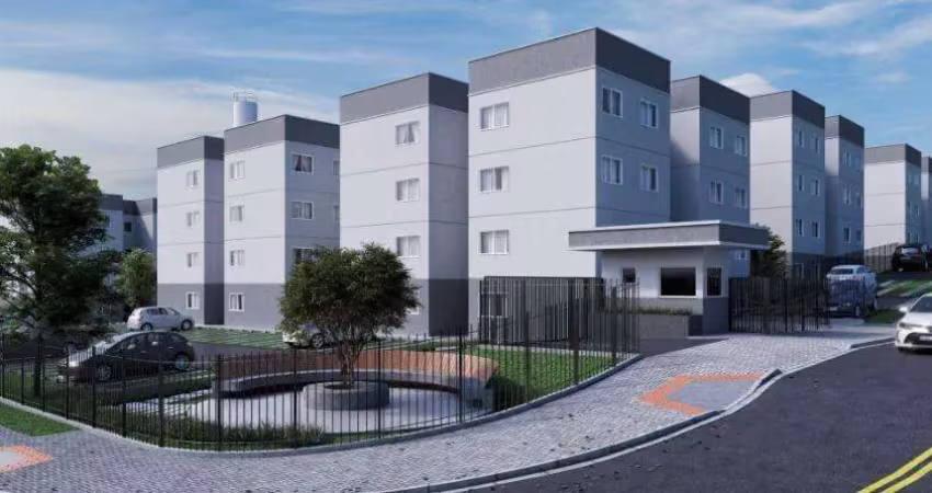 Apartamento para alugar em londrina, conjunto habitacional violim, com 2 quartos, com 50.09 m²