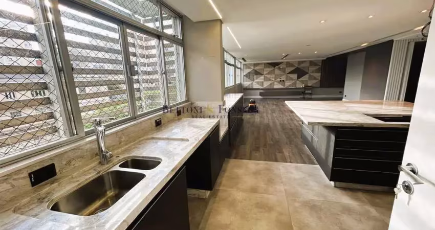 242m de area util, 3 suites, 2 vagas de garagem - batel