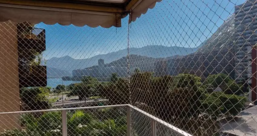 Apartamento 2 quartos com hidro com vista para lagoa