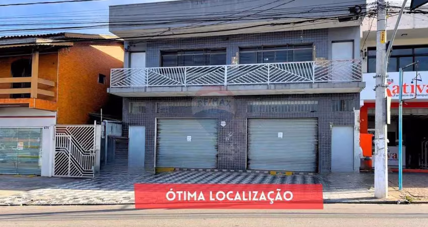 Salões comerciais piso térreo e superior no bairro do jacaré em cabreúva