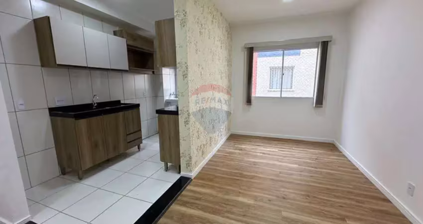 Apartamento para alugar com 02 quartos, rua frei galvão, jacaré, cabreúva