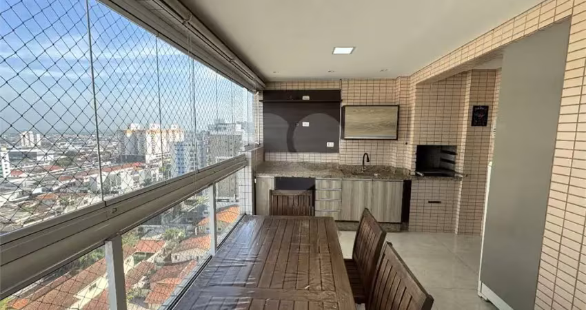 Apartamento com 3 quartos à venda em canto do forte - sp