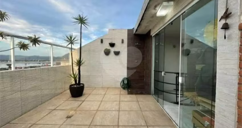 Cobertura com 3 quartos à venda no Ponta da Praia, Santos 