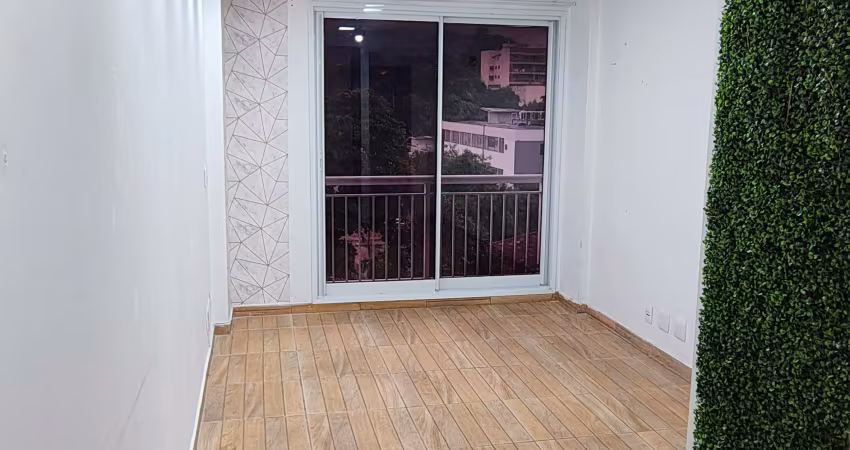 Sala comercial taquara centro 24m2 + varanda. edifício moderno.