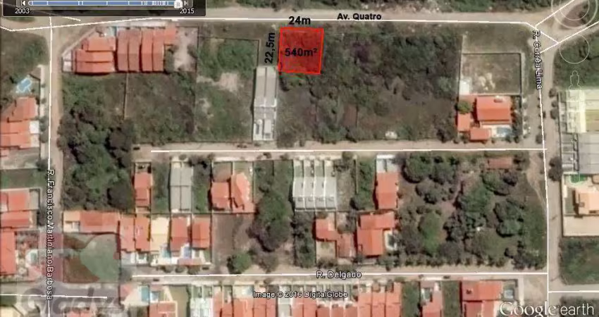 Terreno à venda, 492 m² por r$ 250.000,00 - edson queiroz - fortaleza/ce