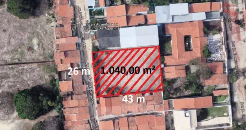 Terreno à venda, 1040 m² por r$ 250.000,00 - sapiranga - fortaleza/ce