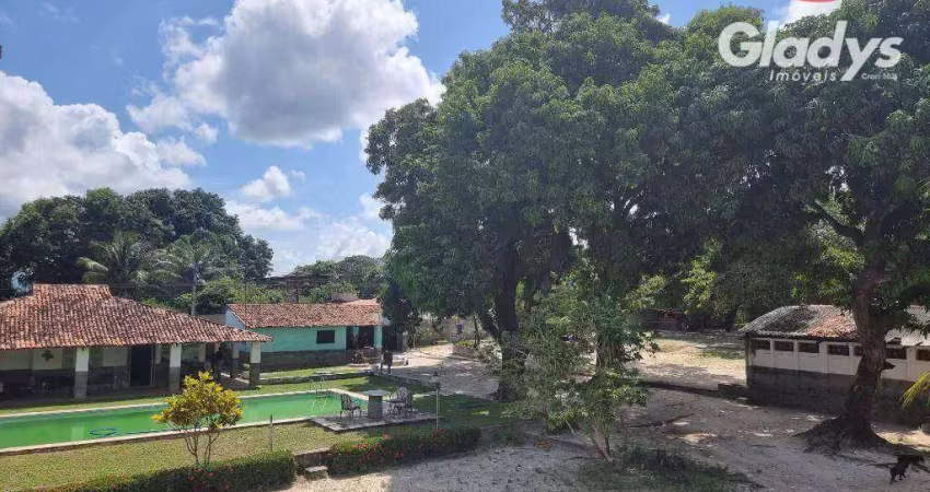 Terreno à venda, 8000 m² por r$ 1.000.000,00 - itapoã - caucaia/ce