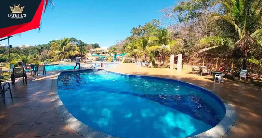 Apartamento com 01 quarto Condomínio Aldeia do Lago em Caldas Novas GO