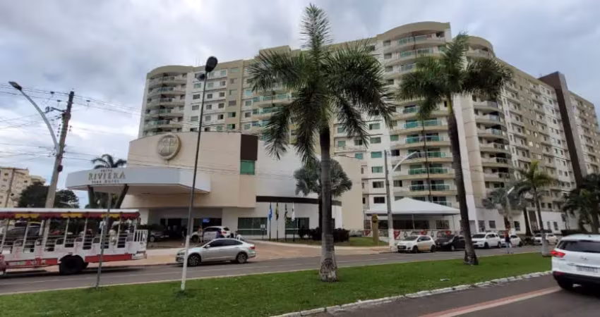 Apartamento a venda com 01 quarto no riviera park em caldas novas go