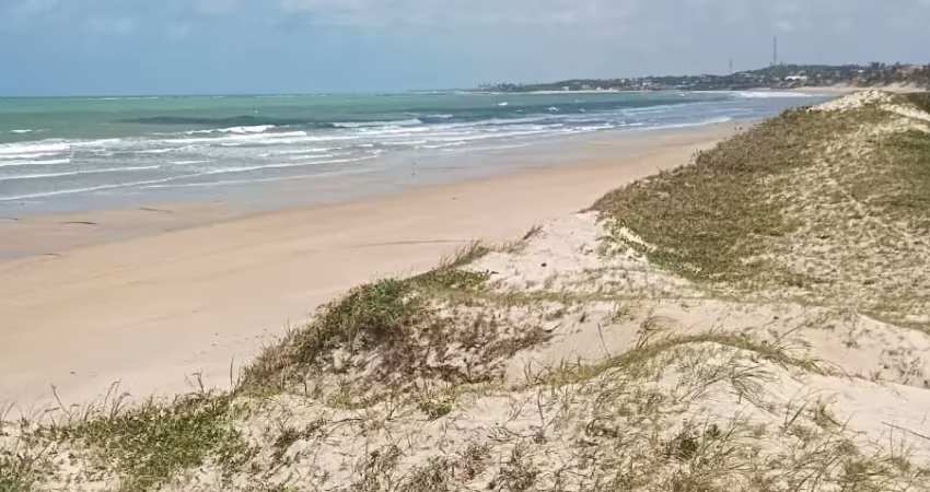 Terreno a beira mar na praia de maxaranguape com 584m² escriturado!