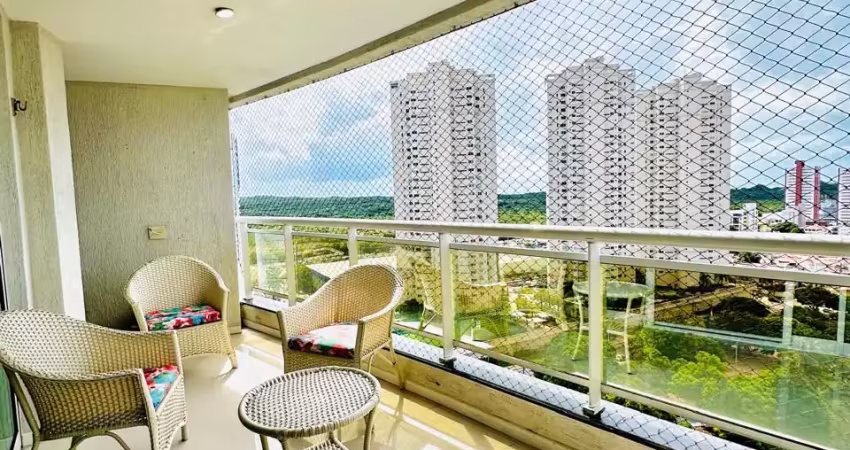 Lindíssimo apartamento de alto padrão em capim macio com 3 suítes