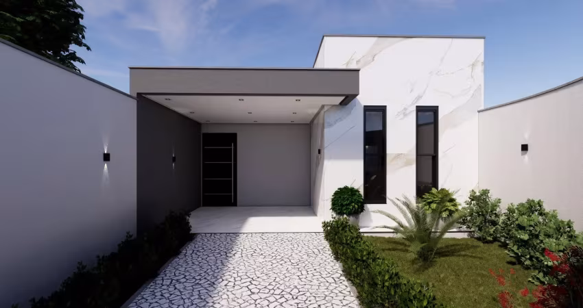 Casa plana de esquina com 2 quartos a 5 minutos do centro de maracanaú