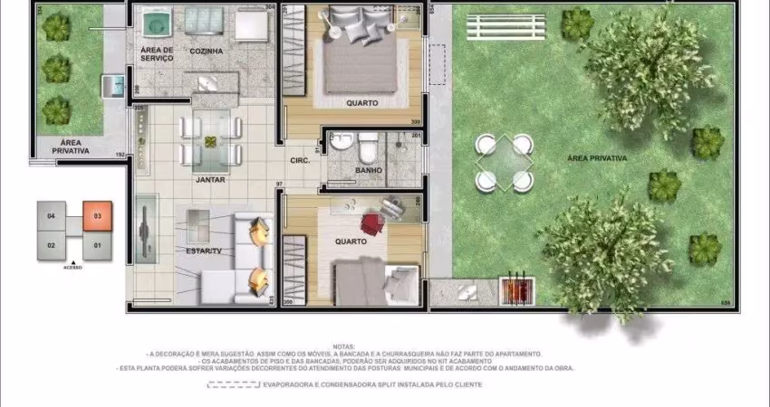 Apartamento com 2 dormitórios à venda, 50 m² por r$ 250.000,00 - fabrício - uberaba/mg