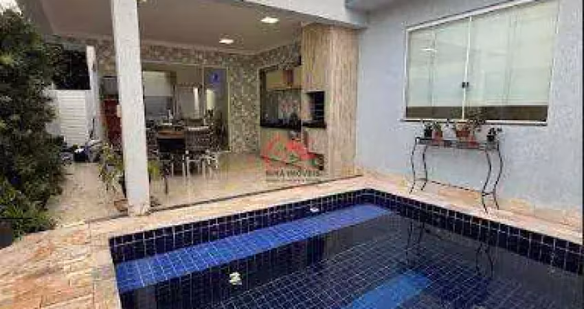 Casa em condomínio fechado com 3 quartos à venda no Estância dos Ipês, Uberaba 