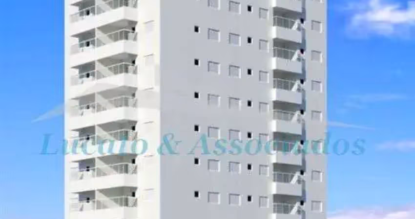 Apartamento para venda na aviação em praia grande sp 02 dormitórios sendo 01 suíte, sala, cozinha, área de serviço, 01 vaga, área útil 77,41m²