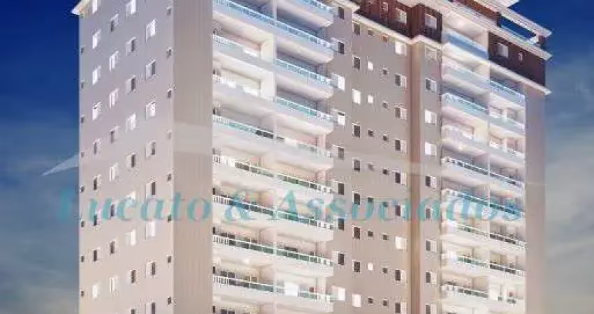 Lançamento no canto do forte em praia grande sp,  apartamentos com 02 dormitórios sendo 1 suíte, sala, cozinha, wc, área de serviço, área técnica