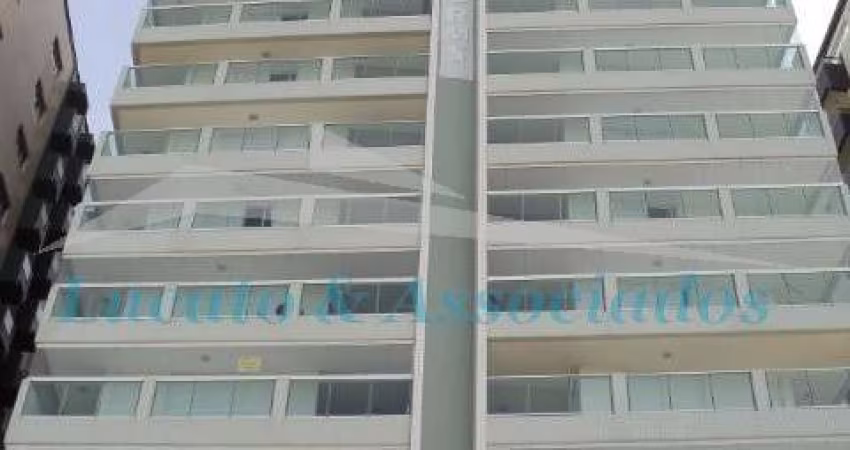 Apartamento Alto padrão no Campo da Aviação em Praia Grande SP, prédio Frente Mar 02 dormitórios, sendo 01 suite, sala 02 ambientes, 01 vaga