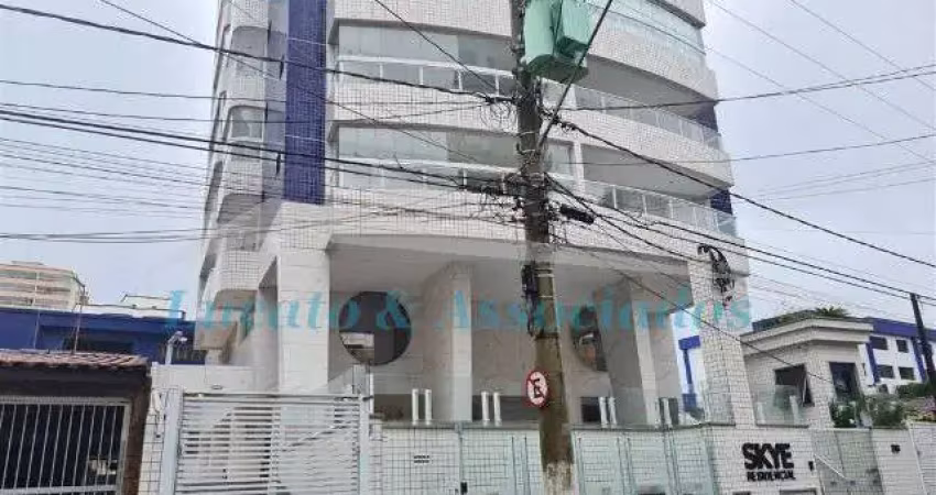 Apartamento residencial para venda aviação, praia grande sp 2 dormitórios, sala, sacada gourmet, cozinha planejada, sacada envidraçada, 01 vaga