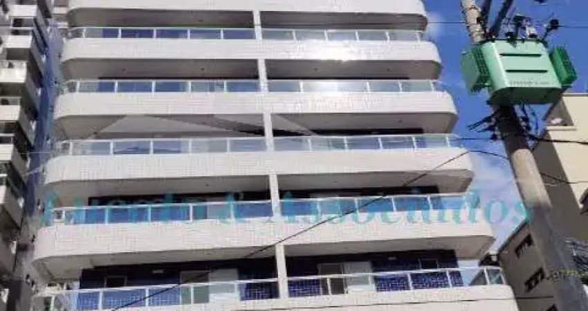 Apartamento para venda no forte  em praia grande sp, 02 dormitórios, sendo 01 com suíte, sala, cozinha, banheiro social, área de serviço, churrasqueir