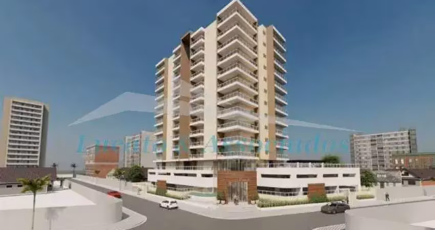 Apartamento residencial para venda caiçara, praia grande sp previsão de entrega dez/26 1 dormitório, sala com sacada gourmet, cozinha, área de serviço