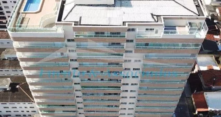 Apartamento cobertura para venda na Guilhermina em Praia Grande SP, Vista para o Mar 04 dormitórios sendo 04 suítes, 04 vagas de garagem.