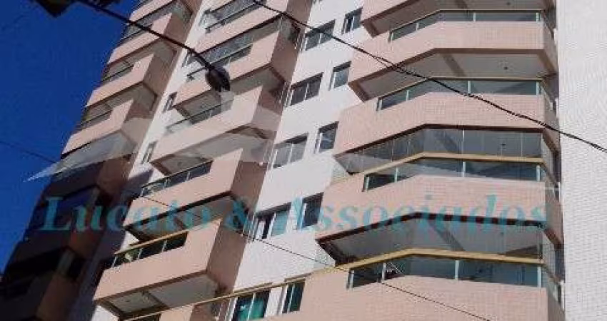 Apartamento para venda na Aviação em Praia Grande SP, 02 dormitórios, sendo 02 suítes, sala 02 ambientes, cozinha, sacada, wc social, área de serviço,