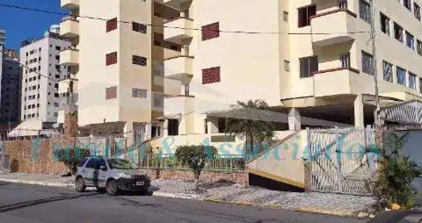 Apartamento para venda na vila tupi em praia grande sp, 01 dormitório, sala, cozinha, banheiro social e área de serviço, 01 vaga de garagem