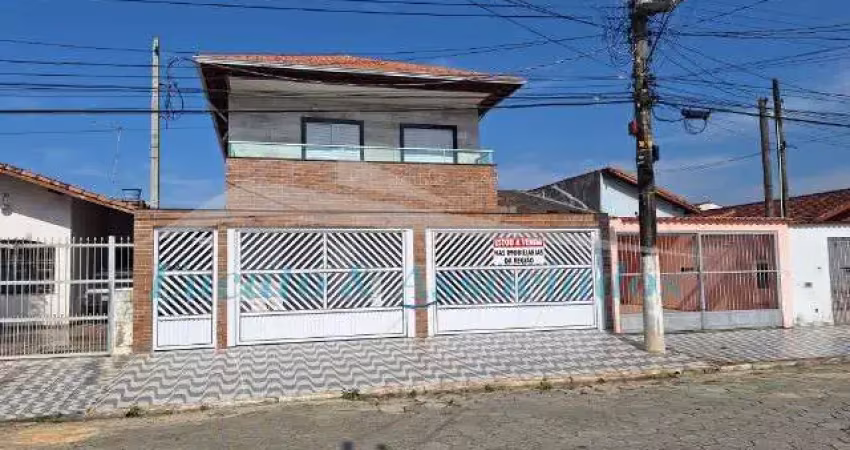 Sobrado em condomínio à venda em praia grande-sp, bairro caiçara: 2 quartos, 1 sala, 2 banheiros, 1 vaga de garagem!