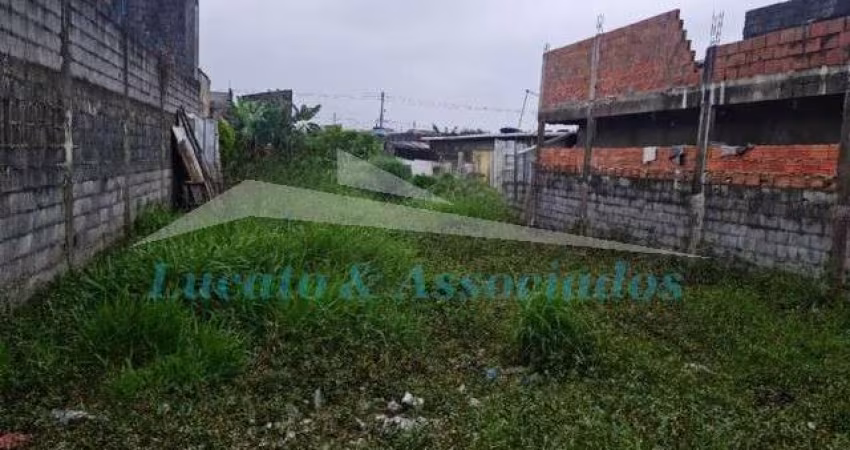 Terreno à venda em Praia Grande-SP, bairro Ribeirópolis, 420m² de área