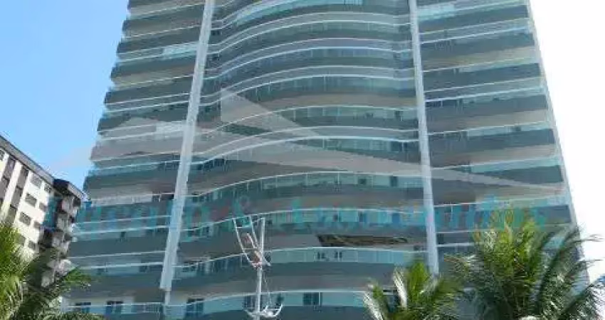 Apartamento Alto Padrão Frente mar para venda na Vila Caiçara em Praia Grande SP 03 dormitórios sendo 03 suítes e 03 vagas de garagem. lazer completo,