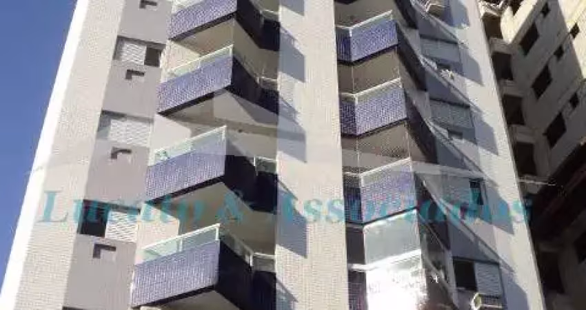 Apartamento para venda na vila guilhermina em praia grande sp 02 dormitórios sendo 01 suíte, sala, sacada com churrasqueira, cozinha, banheiro e área