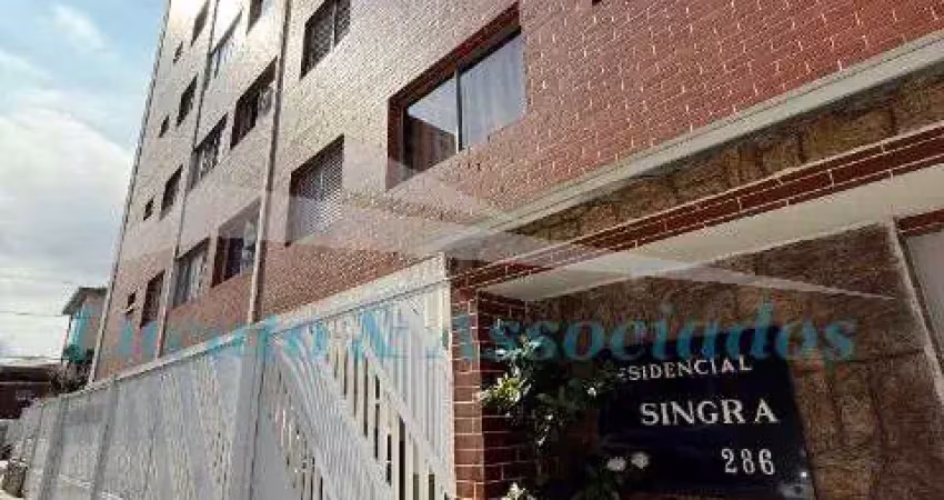 Apartamento para venda no canto do forte em praia grande sp 02 dormitórios sendo 02 suítes, sala, cozinha, área de serviço, banheiro social, 01 vaga
