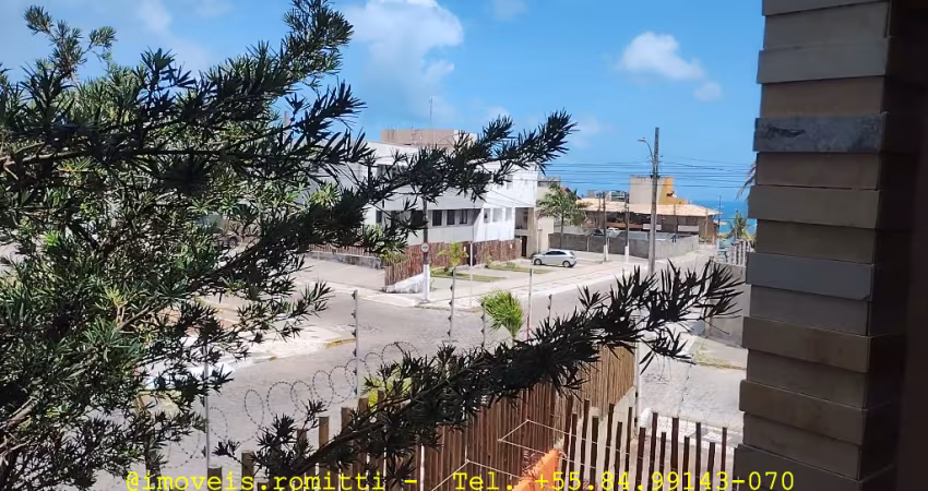 Ponta Negra, 2 quartos mobiliado e decorado a poucos passos da beira mar.