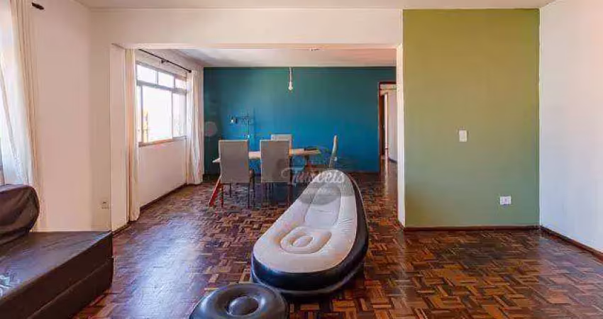 Apartamento com 3 dormitórios à venda, amplo, 127 m² por r$ 688.000 - juvevê - curitiba/pr
