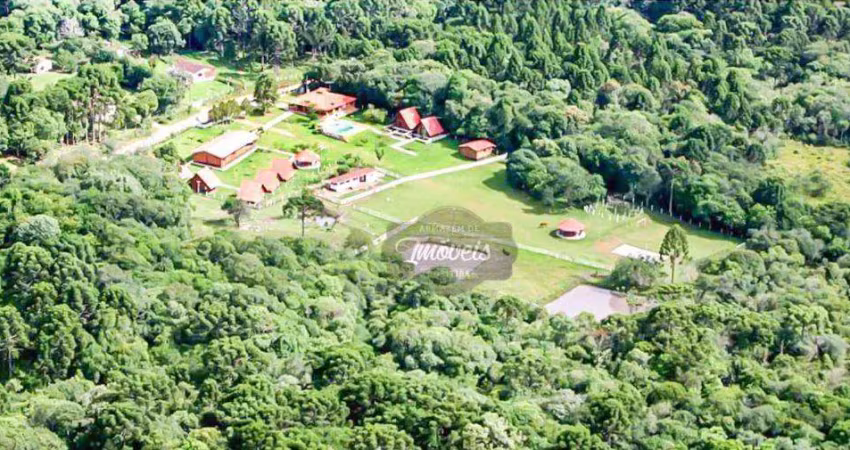 Pousada à venda, 801 m² por r$ 1.798.000,00 - bugre - balsa nova/pr