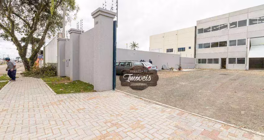 Barracão para alugar,  665 m², galpão + mezzanino em 3 pisos, por r$ 16.850/mês - boqueirão - curitiba/pr