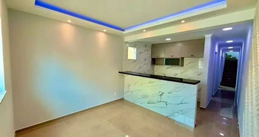 Casa 02 quartos com móveis planejados para alugar no meier, rj