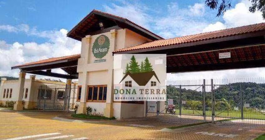 Terreno à venda, 482 m² por R$ 399.000,00 - Ibi Aram II - Itupeva/SP