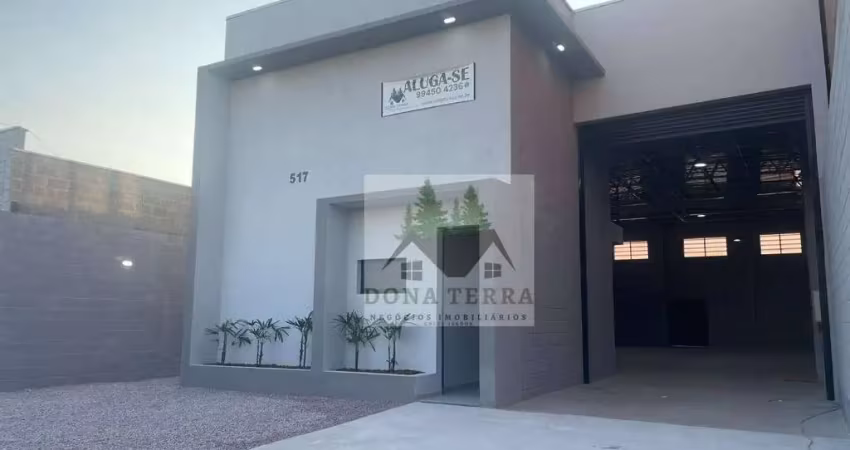 Galpão para alugar, 318 m² por r$ 10.887,85/mês - parque residencial jundiaí - jundiaí/sp