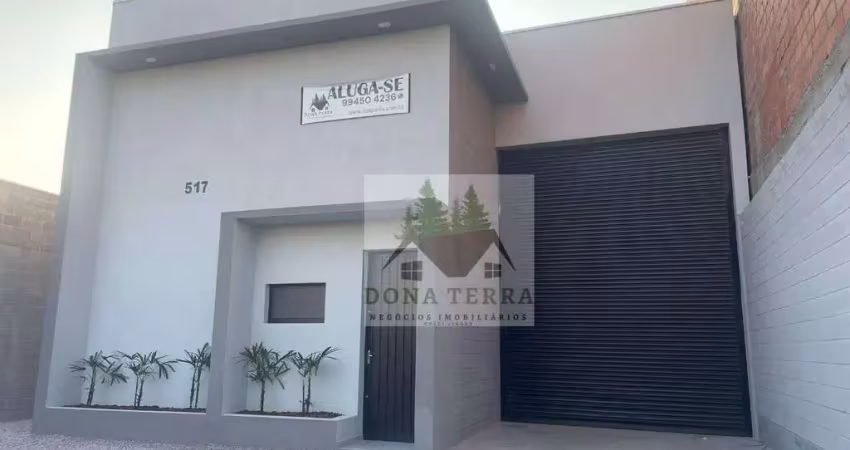 Galpão comercial para alugar, 318 m² por r$ 10.887/mês - parque residencial jundiaí - jundiaí/sp