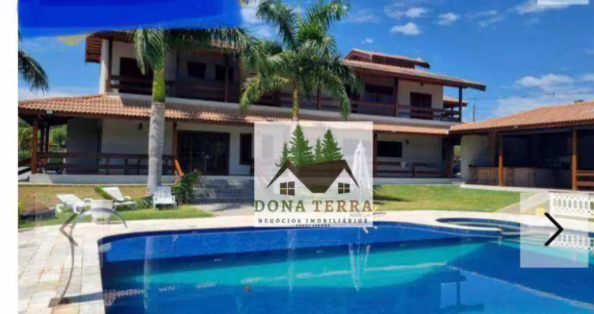 Chácara com 5 suítes à venda, 2432 m² por r$ 2.100.000