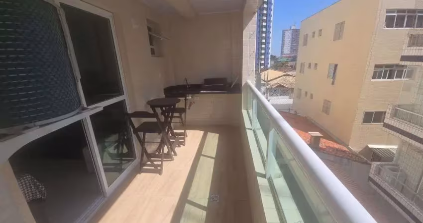 Apartamento à venda em praia grande, 1 dormitório,  real - r$310mil