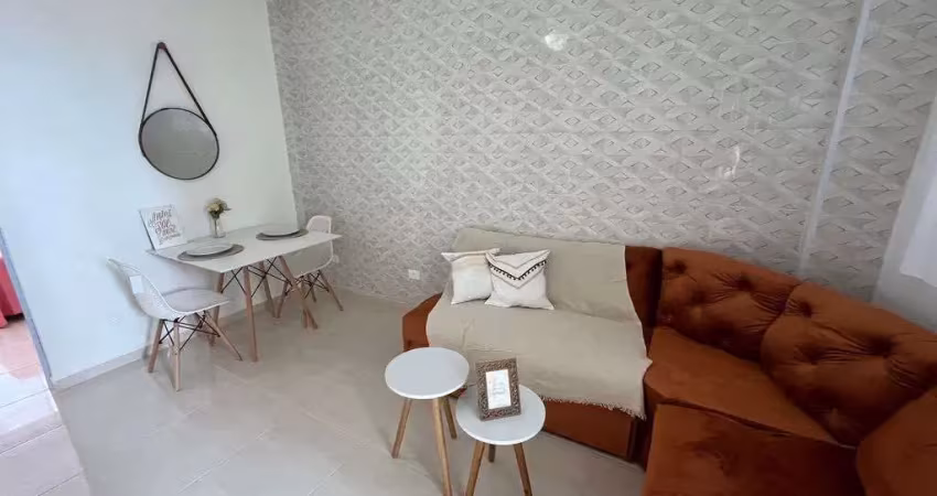 Apartamento à venda em praia grande, 1 dormitório, guilhermina - r$270 mil